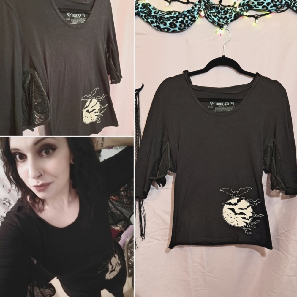 Bat Wing Hooded Top 🦇 Kreepsville